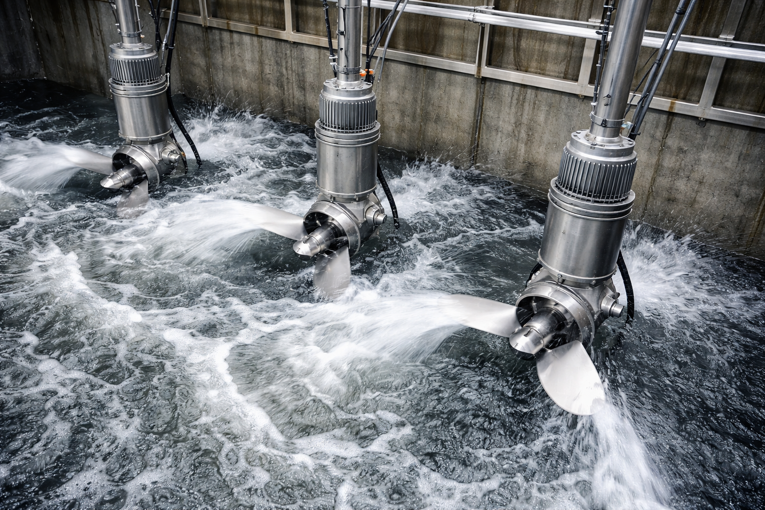 Urządzenia stosowane w procesach technologicznych wymagających intensywnego mieszania